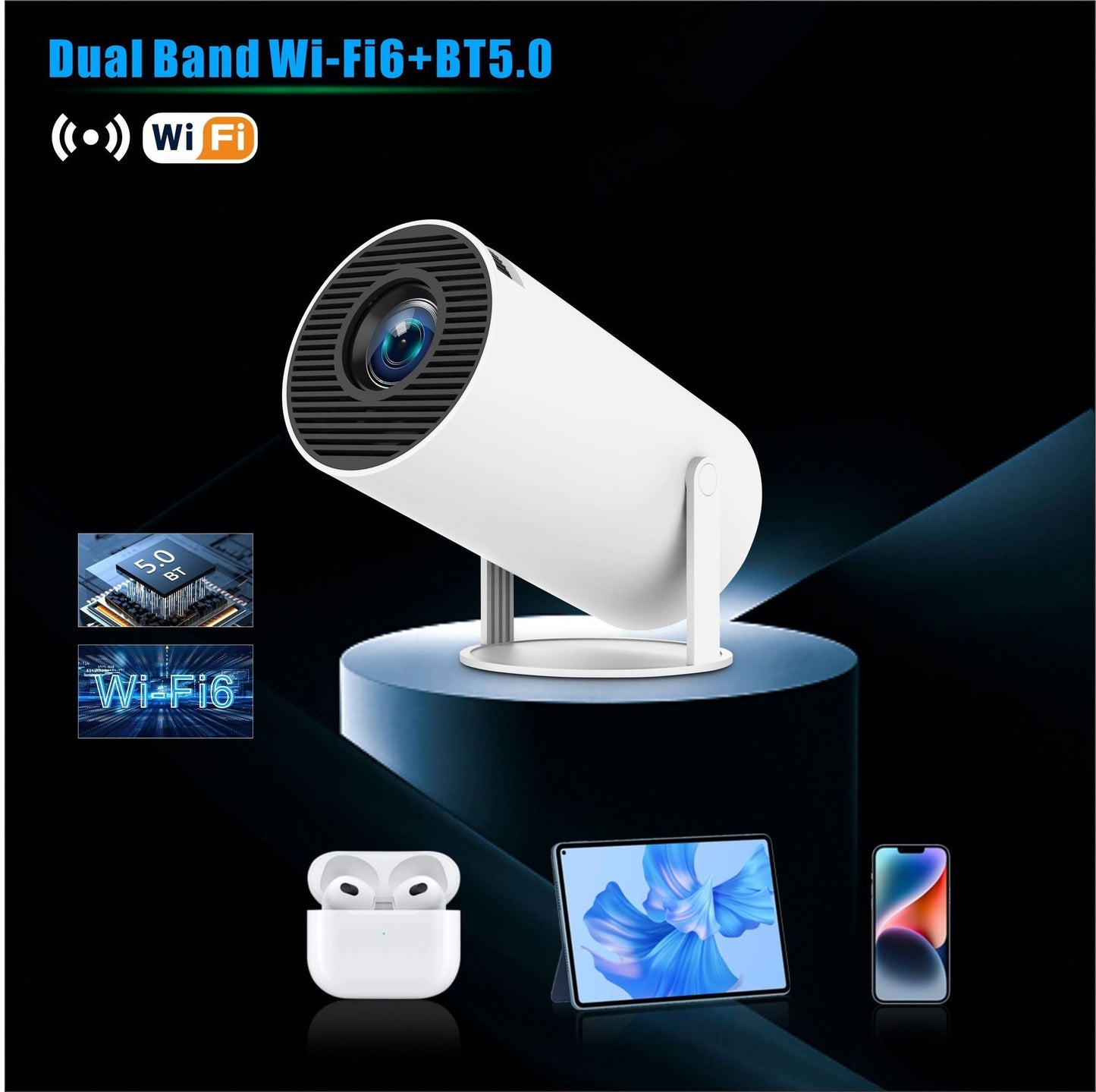 NUVABEAM Home Cinema Projector